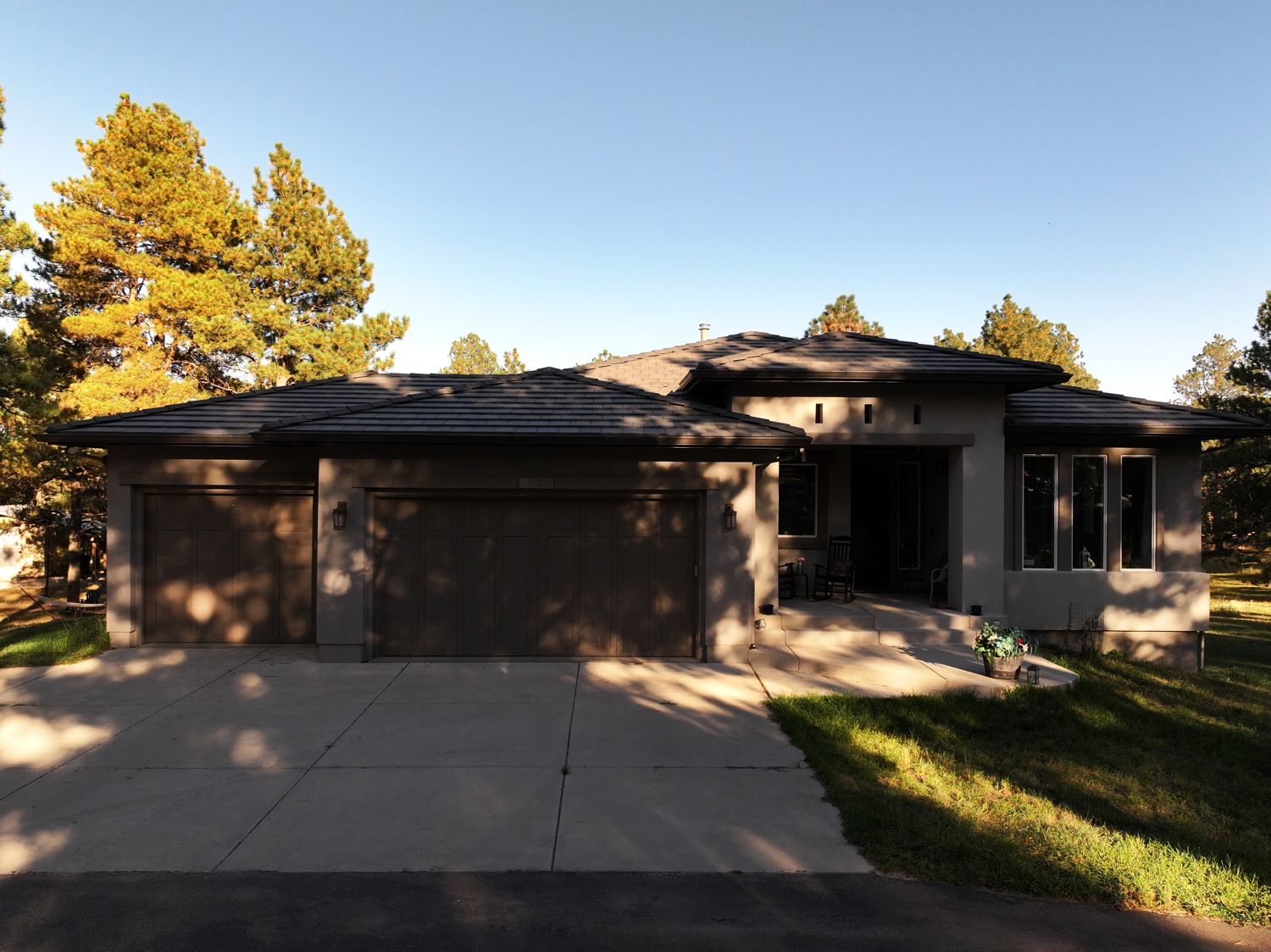 Class 4 tile roof completed by Fixins on a Colorado Springs home