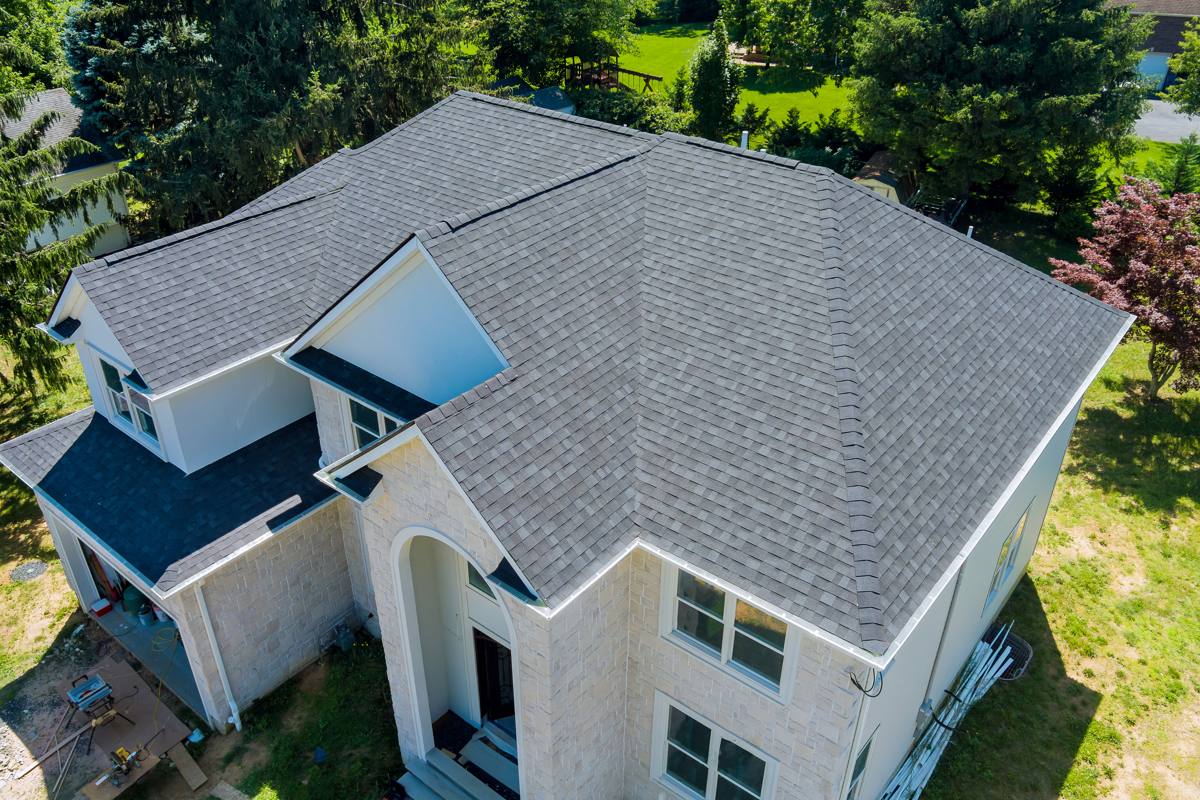 Aerial view of a Front Range home, General Contracting by Fixins in Colorado Springs